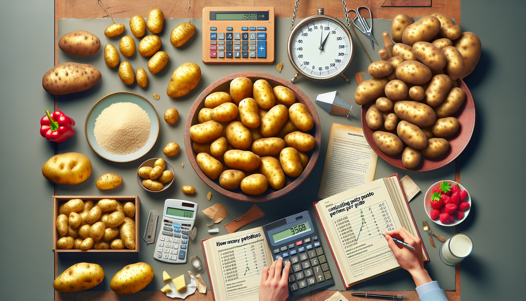 Berechnung der Kartoffelportionen pro Person: Ein Leitfaden
