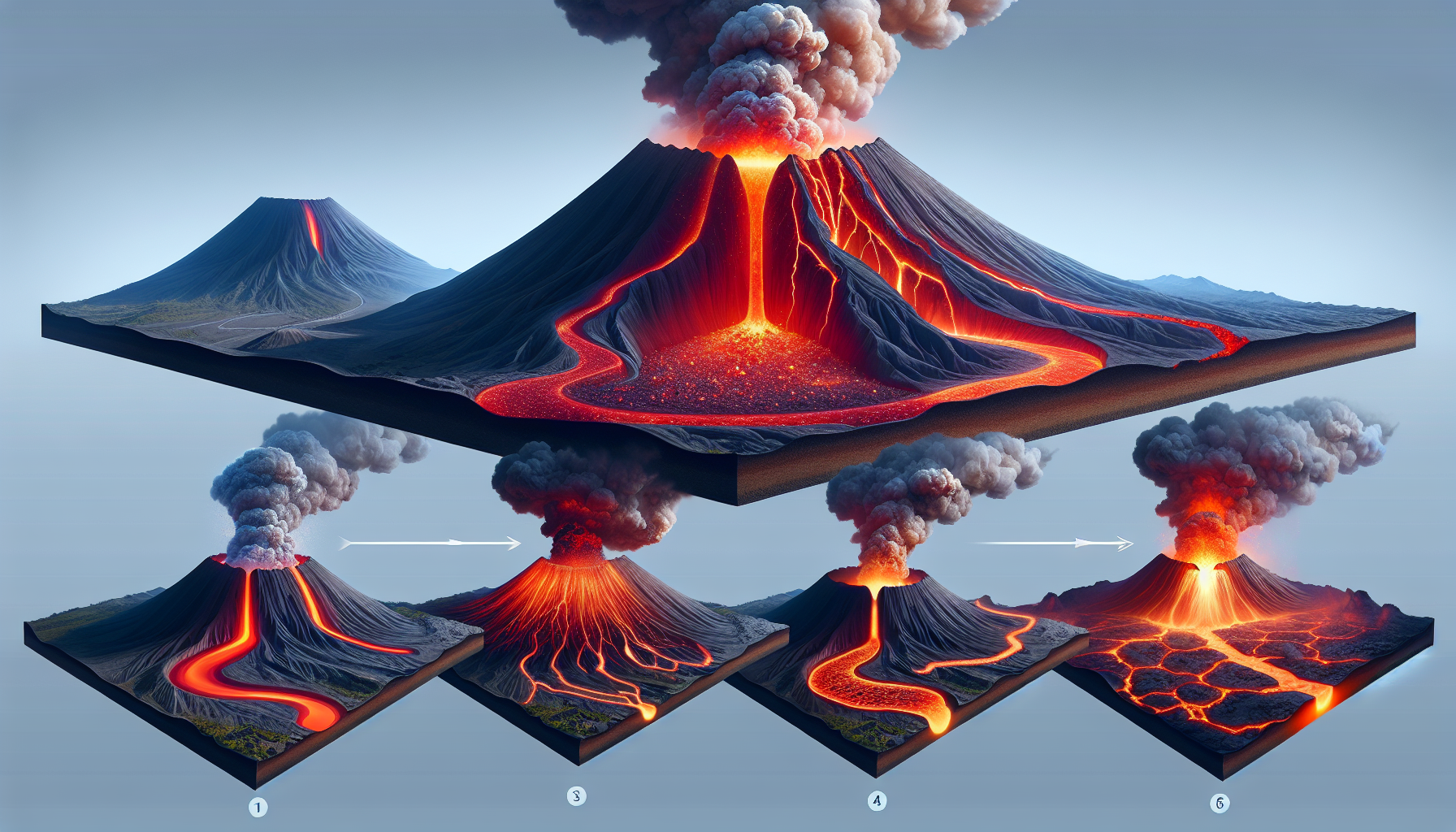 Wie ein Vulkan entsteht: Ein umfassender Leitfaden